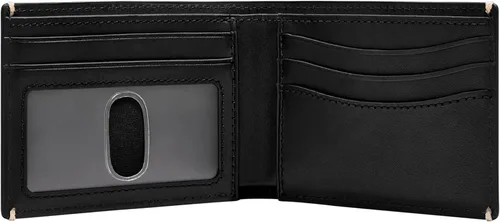 Miniatura 11 de Fossil Cartera Anderson de piel delgada y minimalista con bolsillo frontal plegable para hombre