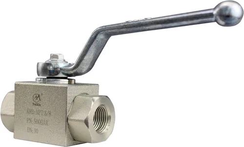 Miniatura 11 de Taixin Hidráulica 1 "NPT 4650PSI KHB válvula de bola de alta presión
