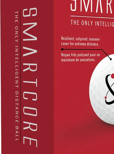 Miniatura 6 de Wilson Smart Core Pelota de Golf - Paquete de 24 (Blanco)