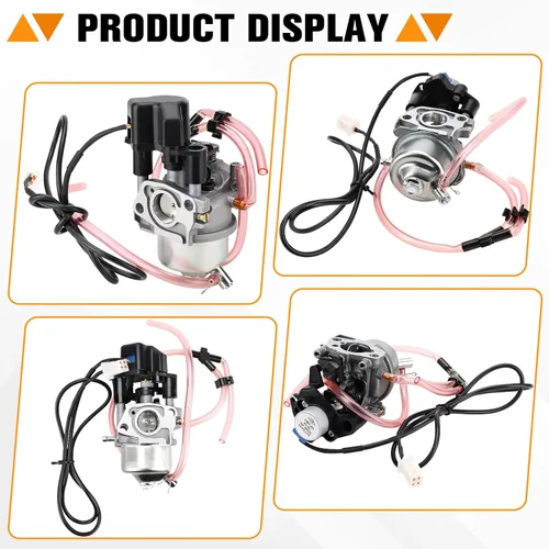 Miniatura 4 de Carburador para generador inversor Predator de 3500 vatios 63584/Honda EU3000i Generador Reemplazar 16100ZL0D66 16100ZL0D65 16100Z0VD12