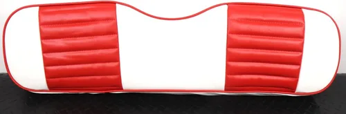 Miniatura 17 de Huskey - 4 fundas de asiento para carrito de golf delanteros y traseros para Club Car Precedent 2004+, modelos Tempo 2017+ G&E, negro de dos tonos