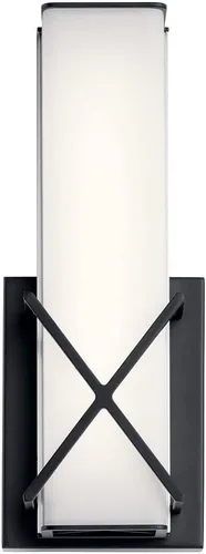Miniatura 4 de Kichler 45656MBKLED Trinsic - Aplique de pared, 1 luz, 34.9 vatios, negro mate
