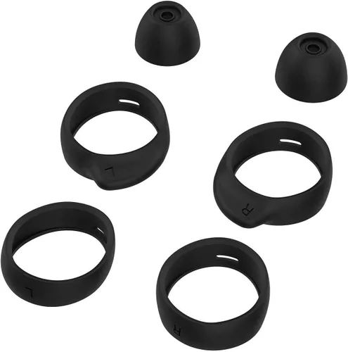 Miniatura 2 de ALXCD Kit de ganchos de repuesto para auriculares Galaxy Buds, tamaño S/M/L incluido, puntas de silicona y ganchos, apto para auriculares Galaxy