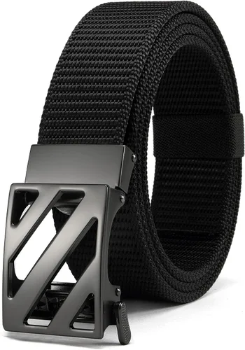 Miniatura 7 de YOETEY Ratchet Tactical Belt for Men - 1.5" Military Nylon Web Belts for Heavy Duty Work - Slide Buckle Fit Pants