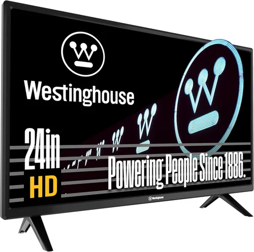 Westinghouse TV de 24 pulgadas, televisor HD LED de pantalla plana no inteligente, funciona con Fire Stick, Roku, Apple TV, TiVo, Xumo y