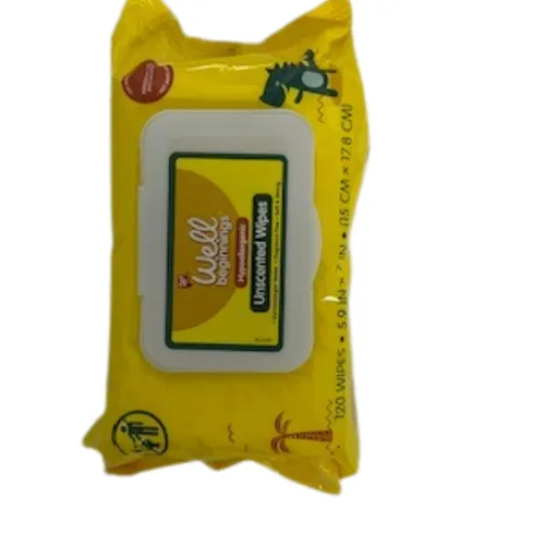 Miniatura 4 de Paquete de 5 toallitas hipoalergénicas sin perfume probadas por dermatólogos, sin fragancia, suaves y fuertes, 120 toallitas