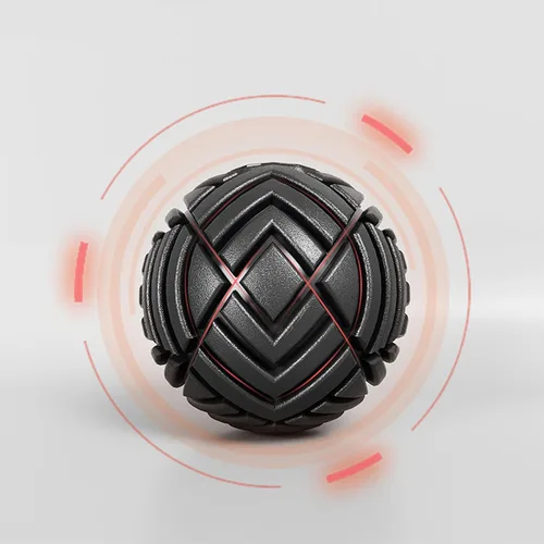 Miniatura 7 de Tetop Fitness - Pelota de masaje muscular, 3.15 pulgadas, pelota de terapia para masaje de puntos de activación, liberación miofascial, pelota