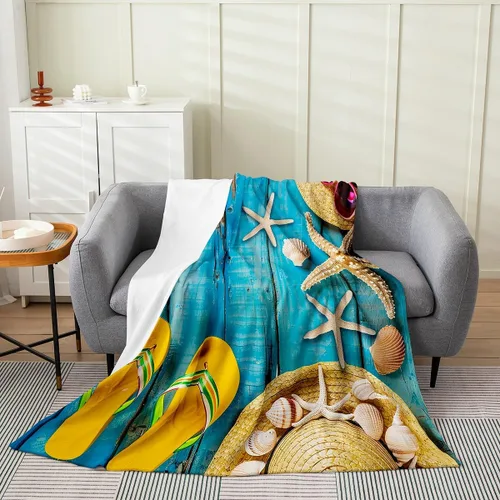 Miniatura 19 de Erosebridal Hammerhead Shark Flannel Blanket 40x50 Marine Life Fuzzy Plush Throw for Sofa Couch Hammerhead Shark Lover Gifts Ocean Sealife Fleece