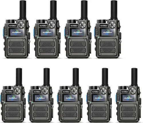 Miniatura 9 de Walkie Talkies de largo alcance ilimitado gratuito de por vida para adultos, radios bidireccionales rápidas 4G LTE PoC de larga distancia