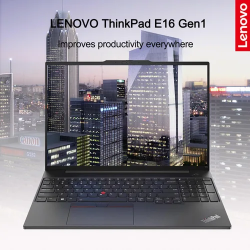 Miniatura 2 de Lenovo ThinkPad E16 Gen 1 - Laptop empresarial, pantalla FHD+ de 16 pulgadas, AMD Ryzen 7 7730U, 16 GB de RAM, SSD de 1 TB, teclado retroiluminado