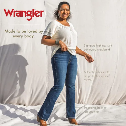 Miniatura 6 de Wrangler Women's High Rise Bold Boot Jean