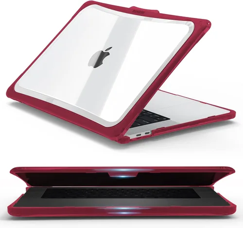 Miniatura 17 de IBENZER Hexpact Funda para MacBook Pro de 13 pulgadas 2026 2025 2024 2023 2022-2016 M2 M1 A2338 A2289 A2251 A2159 A1989 A1708 A1706, funda