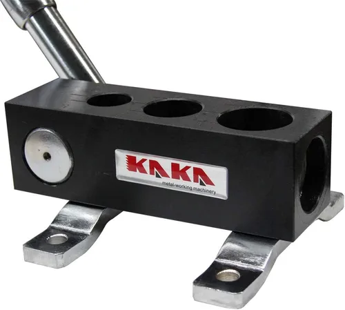 KAKA INDUSTRIAL Alineador Manual de Tubería y Tubo para Diámetro Exterior de 1 pulg., 1-1/4 pulg., 1-1/2 pulg., Alta Precisión de 90 Grados, Ligero