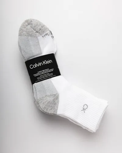 Miniatura 19 de Calvin Klein Calcetines deportivos acolchados de corte alto para hombre (paquete de 6)
