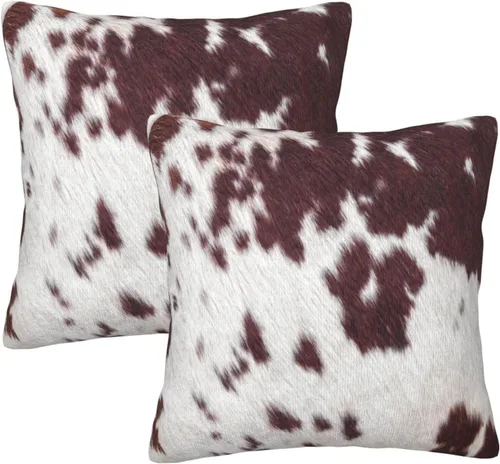 Miniatura 29 de Juego de 2 fundas de almohada de estilo étnico vintage, estampado geométrico azteca, étnico, tribal, para dormitorio, sala de estar, sofá