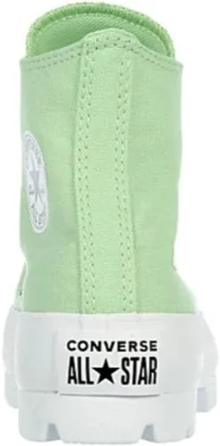 Miniatura 5 de Converse Chuck Taylor All Star Lugged High Canvas Sneaker - Zapatos deportivos de lona con cordones estilo cierre - menta neónblanconegro