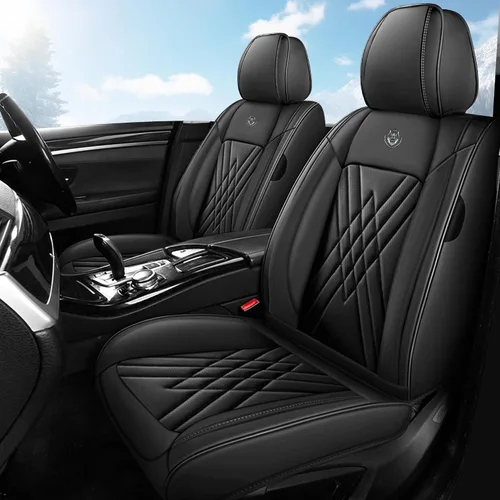 Miniatura 19 de Fundas de Asientos Compatibles con Toyota Corolla 2015-2026 Funda de Asiento de Automóvil de Cuero, Elegante Impermeable Transpirable Fácil