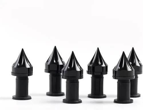 Miniatura 3 de 6 unids negro motocicletas universales parabrisas espigas pernos tornillos parabrisas M5 tornillo carenado placa placa kit de montaje pozo tuercas
