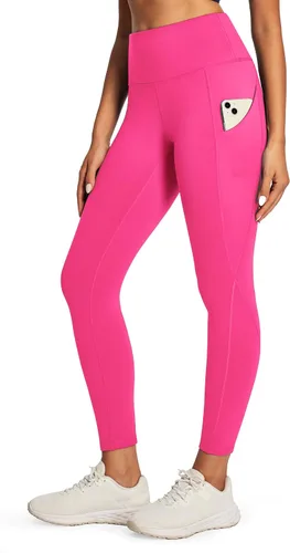 Miniatura 8 de Ewedoos - Leggings con forro de vellón y bolsillos para mujer, leggings térmicos de invierno para mujeres, pantalones de yoga y entrenamiento