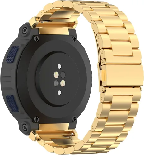 Miniatura 8 de Compatible con Amazfit Active Edge - Correa de reloj para hombres y mujeres, correa de metal de acero inoxidable, correa de repuesto, accesorios