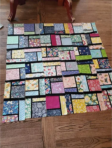 Miniatura 2 de HANPATQUI 50 unidades de 5 x 5 pulgadas, 100% algodón grueso de tela para coser y acolchar, paquetes de tela precortada cuadrada para manualidades