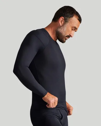 Miniatura 4 de Tommie Copper Men's Pro-Grade Shoulder Support Shirt I UPF 50, Long Sleeve Compression Shirt, Upper Body & Posture Support