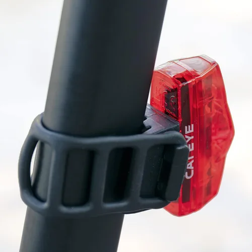 Miniatura 5 de CATEYE AMPP & ViZ - Kit combinado de luces para bicicleta recargables USB – IPX4 impermeable de alto lumen AMPP Opticube™ LED y luz de seguridad