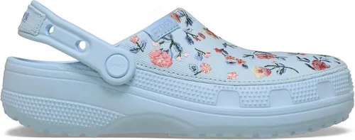 Miniatura 5 de Crocs Zuecos clásicos de lona elaborados unisex para hombres y mujeres Azul (Blue Frost)