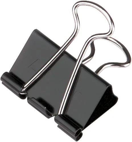 Miniatura 7 de ACCO 72062 - Clips para carpeta, medianos, color negro, 12 por caja, 2 cajas