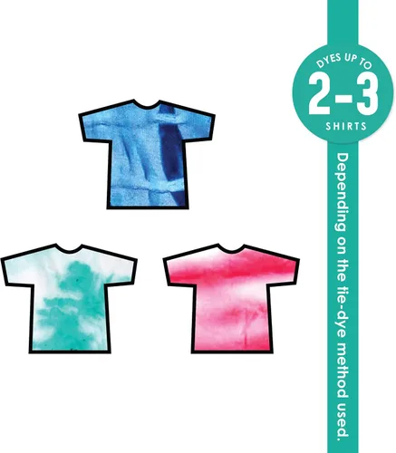 Miniatura 5 de S.E.I. Botella de spray de teñido anudado de caléndula: 2 oz. Spray de tinte de tela no tóxico, tinte permanente para ropa DIY, One Step