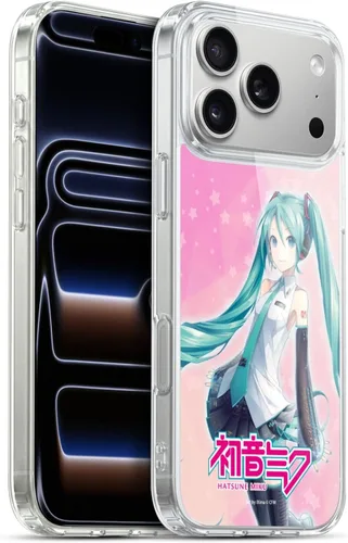 Miniatura 36 de Head Case Designs Licencia Oficial Hatsune Miku Gráficos Lindos Carcasa de Gel [Protección de Grado Militar] Compatible con Apple iPhone 7