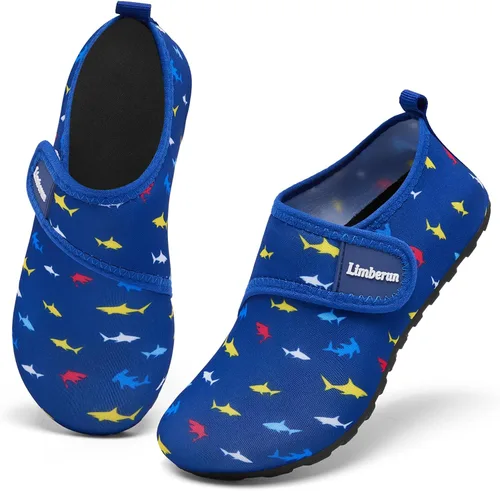 Limberun Zapatos de agua para niños y niñas, zapatos deportivos acuáticos de secado rápido, ligeros, para piscina, playa, antideslizantes, para
