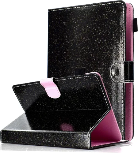 Miniatura 20 de Funda universal para tablet de 9.5 a 10.5 pulgadas, con soporte para lápiz capacitivo y ranuras para tarjetas de crédito para iPad de 9.7 pulgadas