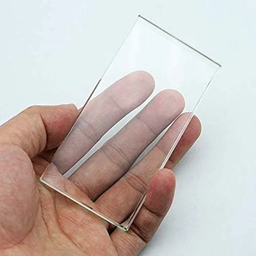 Miniatura 2 de Tablero de Vidrio Profesional para Arte de Uñas, Pintura, Mezcla de Colores, Paleta de Maquillaje, Extensión de Pestañas, Pegamento Adhesivo