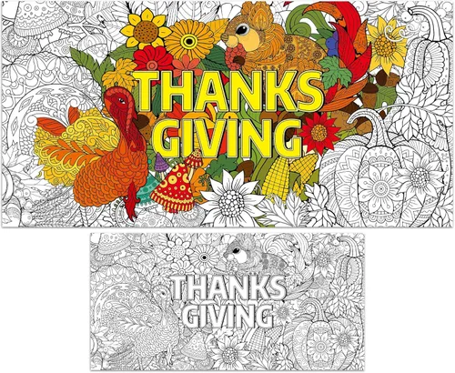Miniatura 9 de ZOIIWA Póster gigante de Halloween para colorear de mandala para niños y adultos, Halloween, bricolaje, dibujo, mantel para colorear, mandala