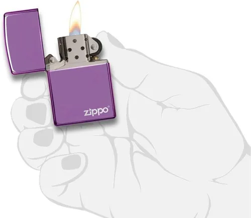 Miniatura 4 de Encendedores Zippo de Color Alto pulido púrpura