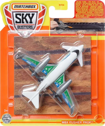 Miniatura 6 de Matchbox Sky Busters Twin Engine Blaze Buster 70 Años