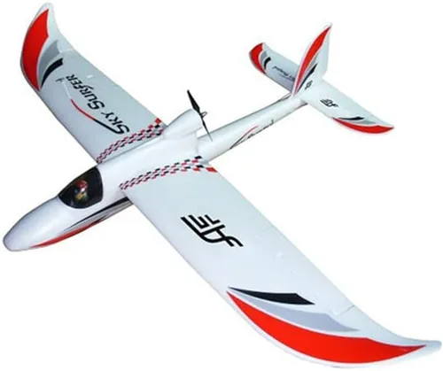 Miniatura 8 de NOBRIM Avión RC Sky Surfer 55.118 in 55inch Envergadura EPO FPV Planeador Entrenador RC Avión Versión PNP (azul)