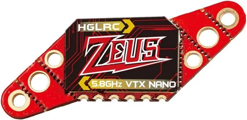 HGLRC Zeus350mW VTX 5V M2 M3 16x16 20x20 25.5x25.5 5.8GHz VTX Betaflight para FPV Racing Drone Quad (SMA)