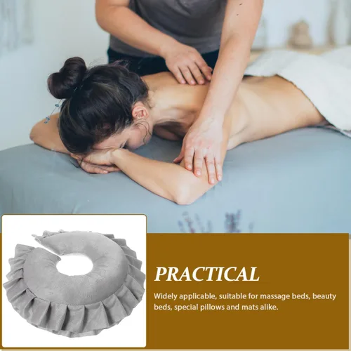 Miniatura 3 de Beavorty Cojín de almohada de masaje facial en forma de U Mesa de masaje Spa Salon Relajación Reposacabezas Cuello Soporte Cuidado de la piel