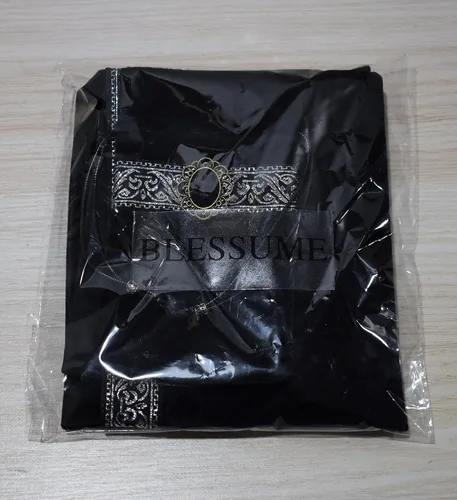 Miniatura 7 de BLESSUME Mantel de tarot de altar para lectura con bolsa negra