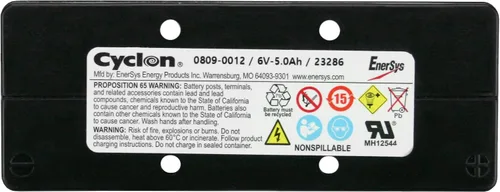 Miniatura 5 de Batería EnerSys Hawker Cyclon 0809-0012 6v-5.0ah. Monobloque de 6 V 5 Ah. Hecho en EE. UU