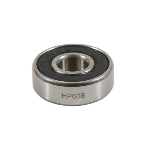 Cartucho de acero de alta precisión 608 ABEC5 con 0.315 in de diámetro interior x 0.866 in de diámetro exterior x 0.276 in de ancho para deportes de