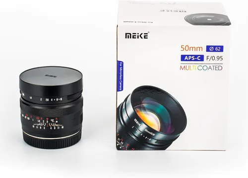 Miniatura 6 de Meike 50mm F0.95 Lentes estándar de gran apertura Manual Focus Prime APS-C para lentes Canon EOS-R EOS-RP R5 R5C R6 R7 R10 de cámara sin espejo