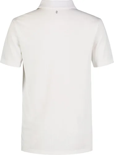 Miniatura 3 de IZOD Polo Performance Golf Grid de manga corta con cuello elástico para niños