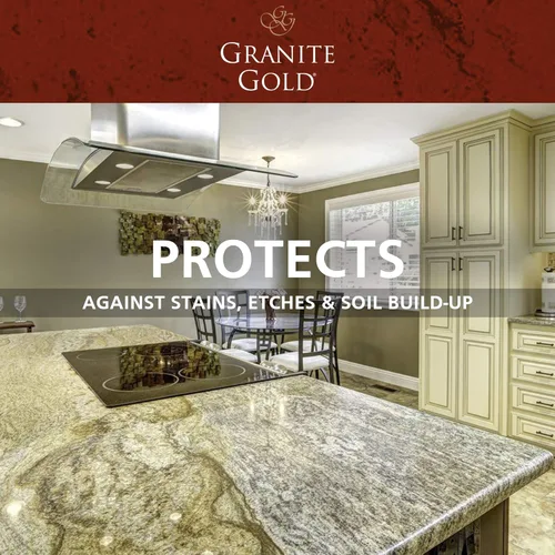 Miniatura 4 de Granite Gold Sellador en Aerosol a Base de Agua, Protección para Granito, Mármol, Travertino, Encimeras de Piedra Natural, 24 Onzas Líquidas