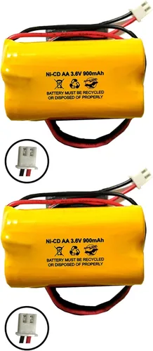 AA900MAH 6200-RP 3.6v 900mAh Reemplazo de batería Señal de salida Luz de emergencia NiCad 6200RP OSA230 253799 LEDR-1