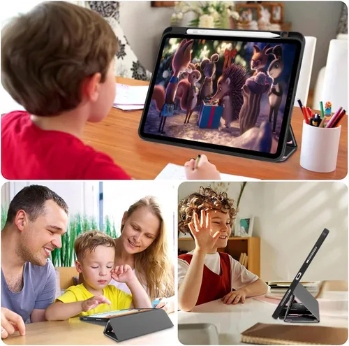 Miniatura 6 de May Chen Funda para iPad Pro de 11 pulgadas M2 de 4ª generación 2022, iPad Pro 11 de 3ª/2ª/1ª generación, Funda con cubierta trasera transparente a