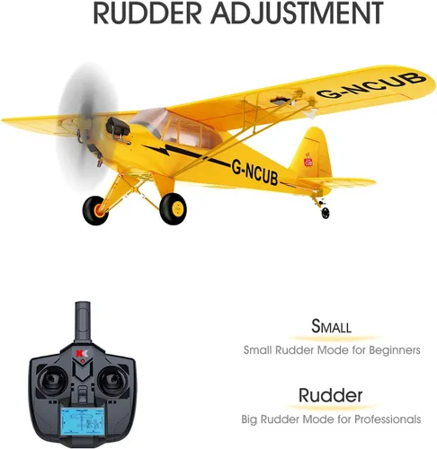 Miniatura 3 de GoolRC WLtoys XK A160 Avión a control remoto, 2.4 GHz, 5 canales, sin escobillas, avión de control remoto para adultos, avión RC con modo 3D/6G