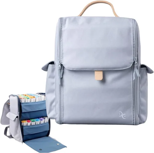 Togood - Mochila ultra grande para guardar rotuladores, bolsa de hombro para bolígrafos. Capacidad para hasta 300 bolígrafos